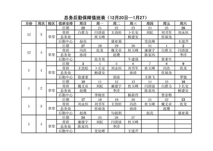 总务后勤保障值班表总务最终版_页面_1_副本